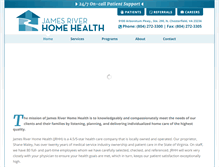 Tablet Screenshot of jamesriverhh.com
